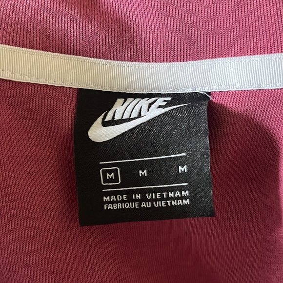 2/$25 Women’s Medium Nike track fleece sweater - Picture 9 of 9